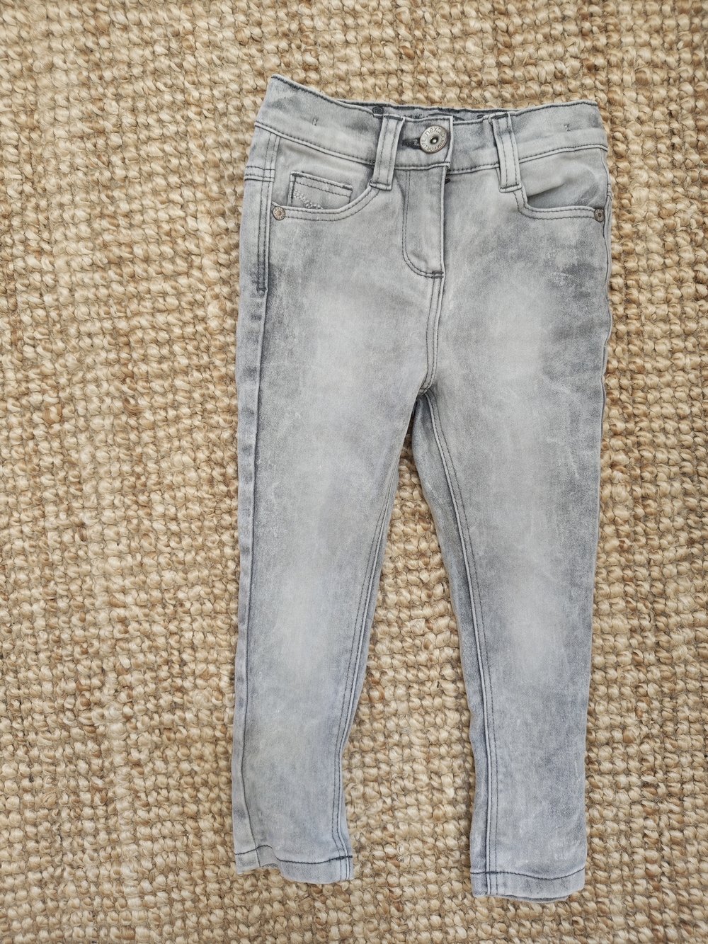 next Grey Washed Kids Jeggings